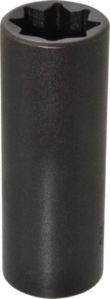 Proto - 1/2" Drive 11/16" Deep Impact Socket - 8 Points, 3-1/4" OAL - Americas Industrial Supply