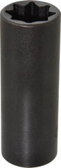 Proto - 1/2" Drive 11/16" Deep Impact Socket - 8 Points, 3-1/4" OAL - Americas Industrial Supply