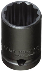 Proto - 1/2" Drive 14mm Standard Impact Socket - 12 Points, 1-1/2" OAL - Americas Industrial Supply