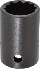 Proto - 1/2" Drive 18mm Standard Impact Socket - 12 Points, 1-1/2" OAL - Americas Industrial Supply