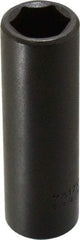 Proto - 1/2" Drive 17mm Deep Impact Socket - 6 Points, 3-1/4" OAL - Americas Industrial Supply