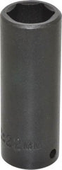 Proto - 1/2" Drive 22mm Deep Impact Socket - 6 Points, 3-1/2" OAL - Americas Industrial Supply