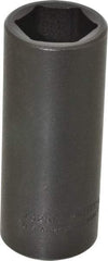 Proto - 1/2" Drive 25mm Deep Impact Socket - 6 Points, 3-1/2" OAL - Americas Industrial Supply