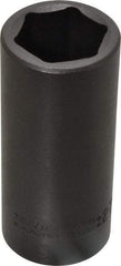 Proto - 1/2" Drive 27mm Deep Impact Socket - 6 Points, 3-1/2" OAL - Americas Industrial Supply
