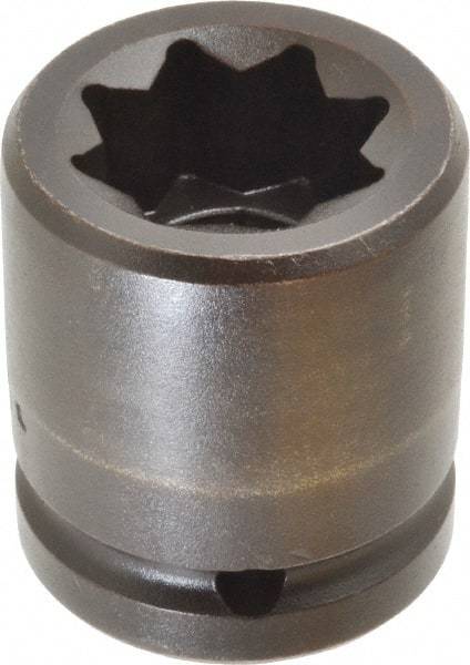 Proto - 3/4" Drive 7/8" Standard Impact Socket - 8 Points, 2" OAL - Americas Industrial Supply