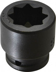 Proto - 3/4" Drive 1-1/16" Standard Impact Socket - 8 Points, 2-3/16" OAL - Americas Industrial Supply