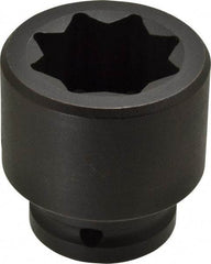 Proto - 3/4" Drive 1-1/4" Standard Impact Socket - 8 Points, 2-3/8" OAL - Americas Industrial Supply