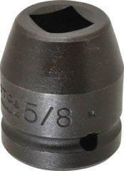 Proto - 3/4" Drive 5/8" Standard Impact Socket - 4 Points, 2" OAL - Americas Industrial Supply