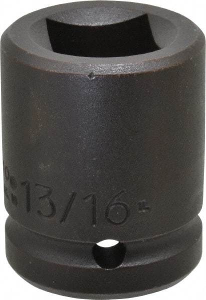 Proto - 3/4" Drive 13/16" Standard Impact Socket - 4 Points, 2" OAL - Americas Industrial Supply