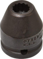 Proto - 3/4" Drive 9/16" Standard Impact Socket - 12 Points, 1-7/8" OAL - Americas Industrial Supply