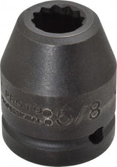 Proto - 3/4" Drive 5/8" Standard Impact Socket - 12 Points, 1-7/8" OAL - Americas Industrial Supply