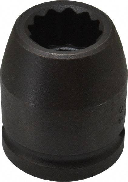 Proto - 3/4" Drive 13/16" Standard Impact Socket - 12 Points, 1-15/16" OAL - Americas Industrial Supply