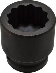 Proto - 3/4" Drive 1-3/8" Standard Impact Socket - 12 Points, 2-1/4" OAL - Americas Industrial Supply