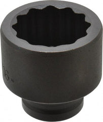 Proto - 3/4" Drive 1-13/16" Standard Impact Socket - 12 Points, 2-5/8" OAL - Americas Industrial Supply