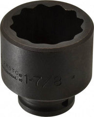 Proto - 3/4" Drive 1-7/8" Standard Impact Socket - 12 Points, 2-13/16" OAL - Americas Industrial Supply