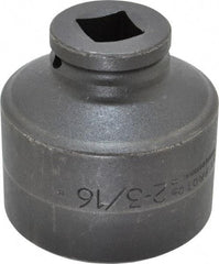 Proto - 3/4" Drive 2-3/16" Standard Impact Socket - 12 Points, 3-1/8" OAL - Americas Industrial Supply