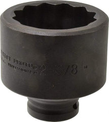 Proto - 3/4" Drive 2-3/8" Standard Impact Socket - 12 Points, 3-3/8" OAL - Americas Industrial Supply