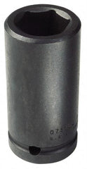 Proto - 3/4" Drive 9/16" Deep Impact Socket - 6 Points, 3-1/4" OAL - Americas Industrial Supply