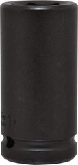Proto - 3/4" Drive 1" Deep Impact Socket - 6 Points, 3-1/4" OAL - Americas Industrial Supply