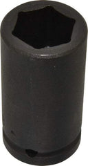 Proto - 3/4" Drive 1-1/8" Deep Impact Socket - 6 Points, 3-1/4" OAL - Americas Industrial Supply