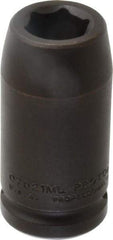 Proto - 3/4" Drive 21mm Deep Impact Socket - 6 Points, 3-1/4" OAL - Americas Industrial Supply