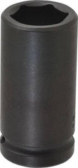 Proto - 3/4" Drive 27mm Deep Impact Socket - 6 Points, 3-1/4" OAL - Americas Industrial Supply