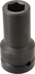 Proto - 1" Drive 7/8" Deep Impact Socket - 6 Points, 3-3/4" OAL - Americas Industrial Supply