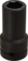 Proto - 1" Drive 1" Deep Impact Socket - 6 Points, 3-3/4" OAL - Americas Industrial Supply