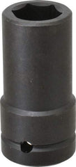 Proto - 1" Drive 1-1/8" Deep Impact Socket - 6 Points, 3-3/4" OAL - Americas Industrial Supply