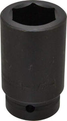 Proto - 1" Drive 1-1/2" Deep Impact Socket - 6 Points, 4" OAL - Americas Industrial Supply
