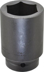 Proto - 1" Drive 2" Deep Impact Socket - 6 Points, 4-1/4" OAL - Americas Industrial Supply