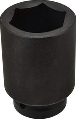 Proto - 1" Drive 2-1/8" Deep Impact Socket - 6 Points, 4-1/2" OAL - Americas Industrial Supply