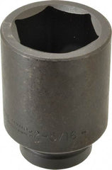 Proto - 1" Drive 2-5/16" Deep Impact Socket - 6 Points, 4-3/4" OAL - Americas Industrial Supply
