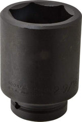 Proto - 1" Drive 2-9/16" Deep Impact Socket - 6 Points, 5" OAL - Americas Industrial Supply