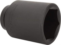 Proto - 1" Drive 2-3/4" Deep Impact Socket - 6 Points, 5" OAL - Americas Industrial Supply