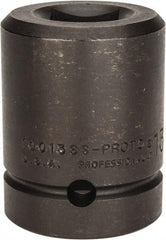 Proto - 1" Drive 13/16" Standard Impact Socket - 4 Points, 2-1/2" OAL - Americas Industrial Supply