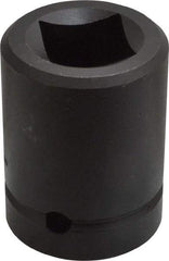 Proto - 1" Drive 1" Standard Impact Socket - 4 Points, 2-1/2" OAL - Americas Industrial Supply