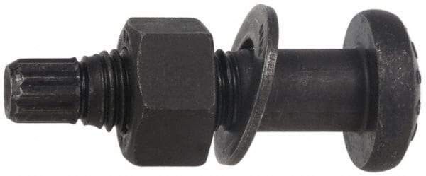 Value Collection - 3/4-10 Thread, 4-3/4" Length Under Head, 1-3/8" Head Diam, Tension Control Bolt - Grade A-490 Steel, Uncoated - Americas Industrial Supply