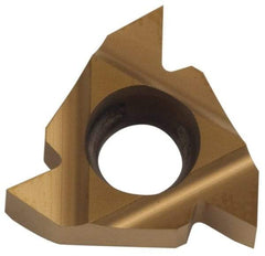 Hertel - 16ER External Right Hand 11 Whitworth Laydown Threading Insert - Grade HG330TR, TiAlN Coated Carbide - Americas Industrial Supply