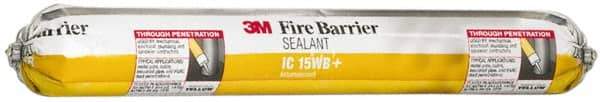 3M - 20 oz Cartridge Yellow Acrylic & Latex Joint Sealant - -20 to 180°F Operating Temp, 10 min Tack Free Dry Time, Series 15WB - Americas Industrial Supply