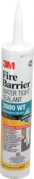 3M - 10.1 oz Cartridge Gray RTV Silicone Joint Sealant - 14 to 230°F Operating Temp, Series 3000WT - Americas Industrial Supply