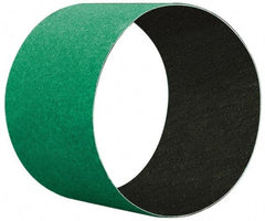 3M - 3-1/2" Wide x 15-1/2" OAL, 80 Grit, Zirconia Alumina Abrasive Belt - Zirconia Alumina, Medium, Coated, Series 577F - Americas Industrial Supply