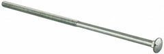 Value Collection - 3/8-16 UNC 11" Length Under Head, Standard Square Neck, Carriage Bolt - Grade 2 Steel, Zinc-Plated Finish - Americas Industrial Supply