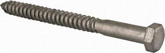 Value Collection - 5/8" Screw, 7" Length Under Head, Steel, Hex Head Lag Screw - Hot Dipped Galvanized, Grade 2 - Americas Industrial Supply