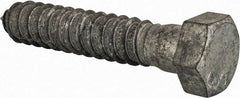 Value Collection - 3/4" Screw, 4" Length Under Head, Steel, Hex Head Lag Screw - Hot Dipped Galvanized, Grade 2 - Americas Industrial Supply