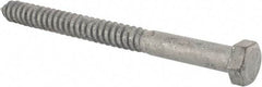 Value Collection - 3/4" Screw, 9" Length Under Head, Steel, Hex Head Lag Screw - Hot Dipped Galvanized, Grade 2 - Americas Industrial Supply
