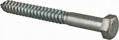 Value Collection - 3/4" Screw, 7" Length Under Head, Steel, Hex Head Lag Screw - Zinc Plated, Grade 2 - Americas Industrial Supply
