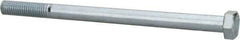 Value Collection - 5/8-11 Thread, 9" Length Under Head, Steel Hex Head Bolt - Zinc Plated, 15/16" Hex, UNC Thread, ASTM A307, Grade 2 - Americas Industrial Supply