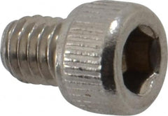 Value Collection - #10-32 UNF Hex Socket Drive, Socket Cap Screw - Grade 18-8 Stainless Steel, Uncoated, Fully Threaded, 1/4" Length Under Head - Americas Industrial Supply