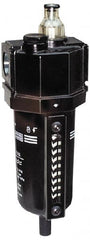 ARO/Ingersoll-Rand - 3/8" NPT, 250 Max psi Standard Modular Lubricator - Metal Bowl with Sight Glass, Aluminum Body, 85 CFM, 175°F Max Temp, 2.76" Long x 2.87" Wide x 7.17" High - Americas Industrial Supply